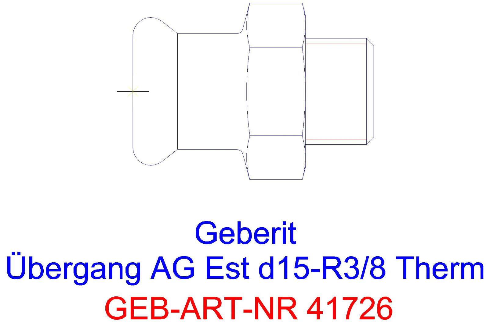 GE Mapress Therm Übergang mit AG d88,9-R3_41726_a