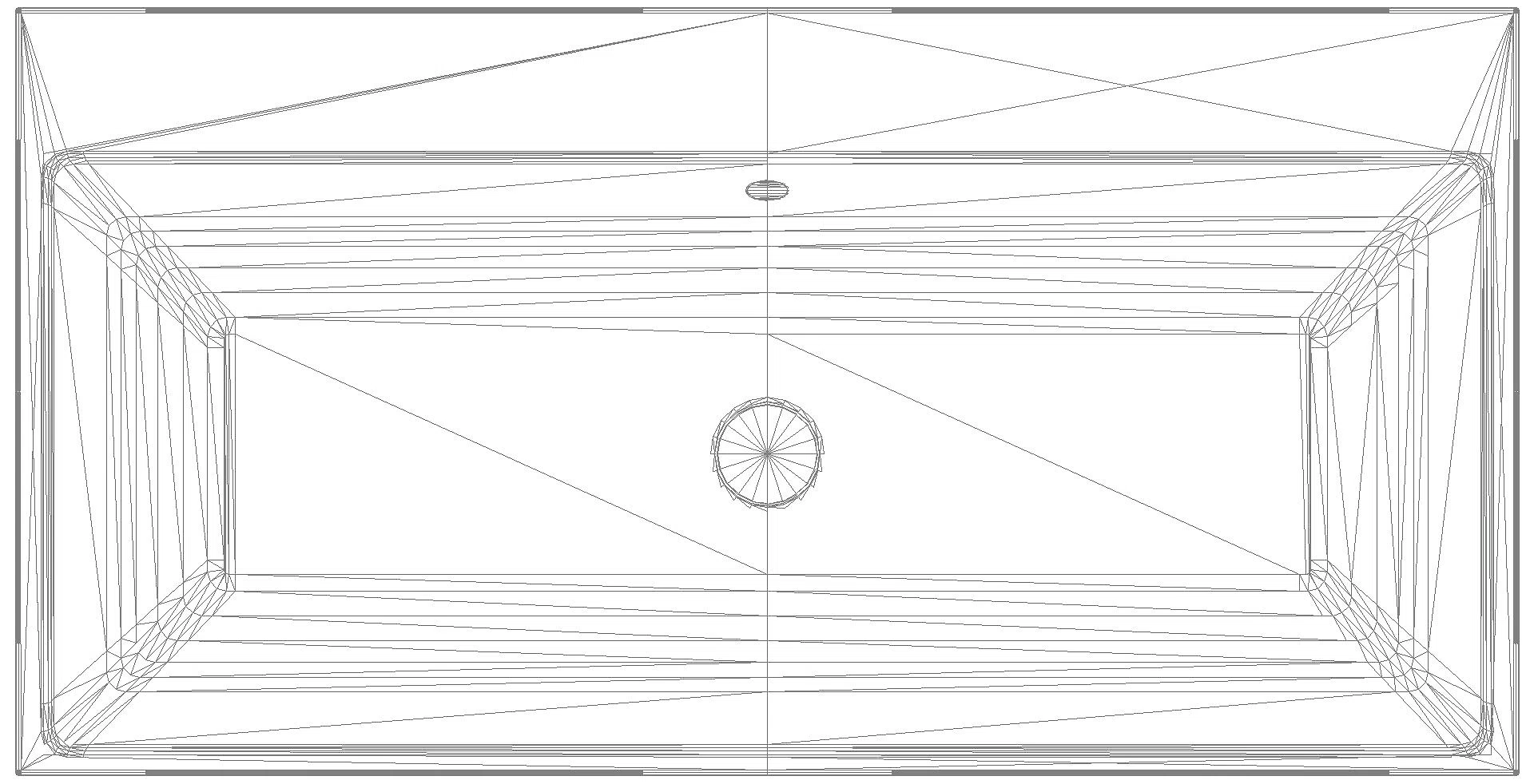 KALDEWEI PURO AUFSATZWASCHTISCH (RANDHÖHE 40 MM) 900x460x40 mm, Modell-Nr: 3155