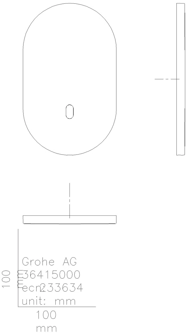 GROHE IR-Elektronik Eurosmart CE 36463 FMS für 36416/36464 chrom