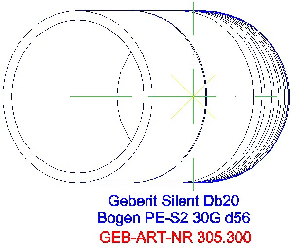 GE Silent-db20 Bogen 30Gr d56_305.300.14.1_G