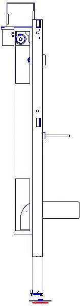 GE Duofix Element f. Urinal, 98 cm universell, f. Betätigung von oben_111617002_L
