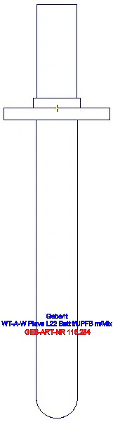 GE Waschtischarmatur Piave, Wandmontage mit UP-Funktion Batt. L 22cm mit Mischer_116.284.21.1_G