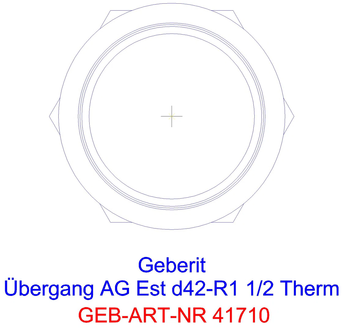 GE Mapress Therm Übergang mit AG d35-R1 1/4_41710_l