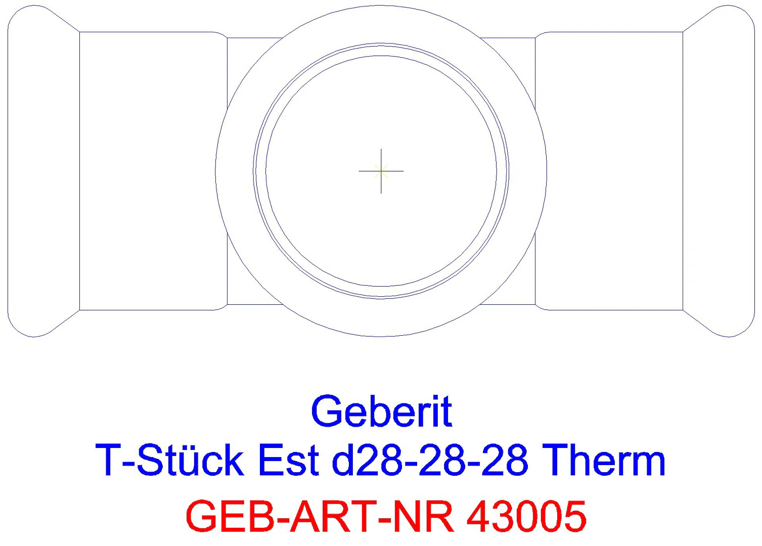 GE Mapress Therm T-Stück egal d22-22-22_43005_g