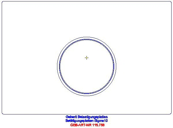 GE BetPl. Sigma10 für Spül-Stopp-Sp. mattschwarz_115.758.14.5_A