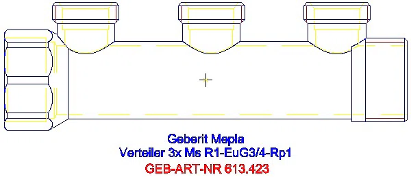 GE Verteiler dreifach Ms R1-EuG3/4-Rp1_613.423.00.1_A