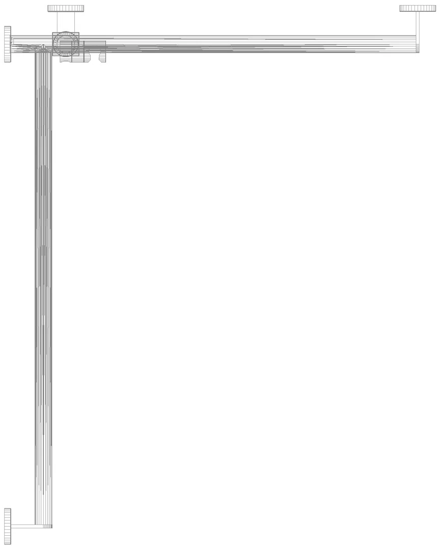 HEWI DUHA,d:32,li,A1:1250,W1:765,W2:965, plvb, Br.H.Kst. dgrau tiefmatt