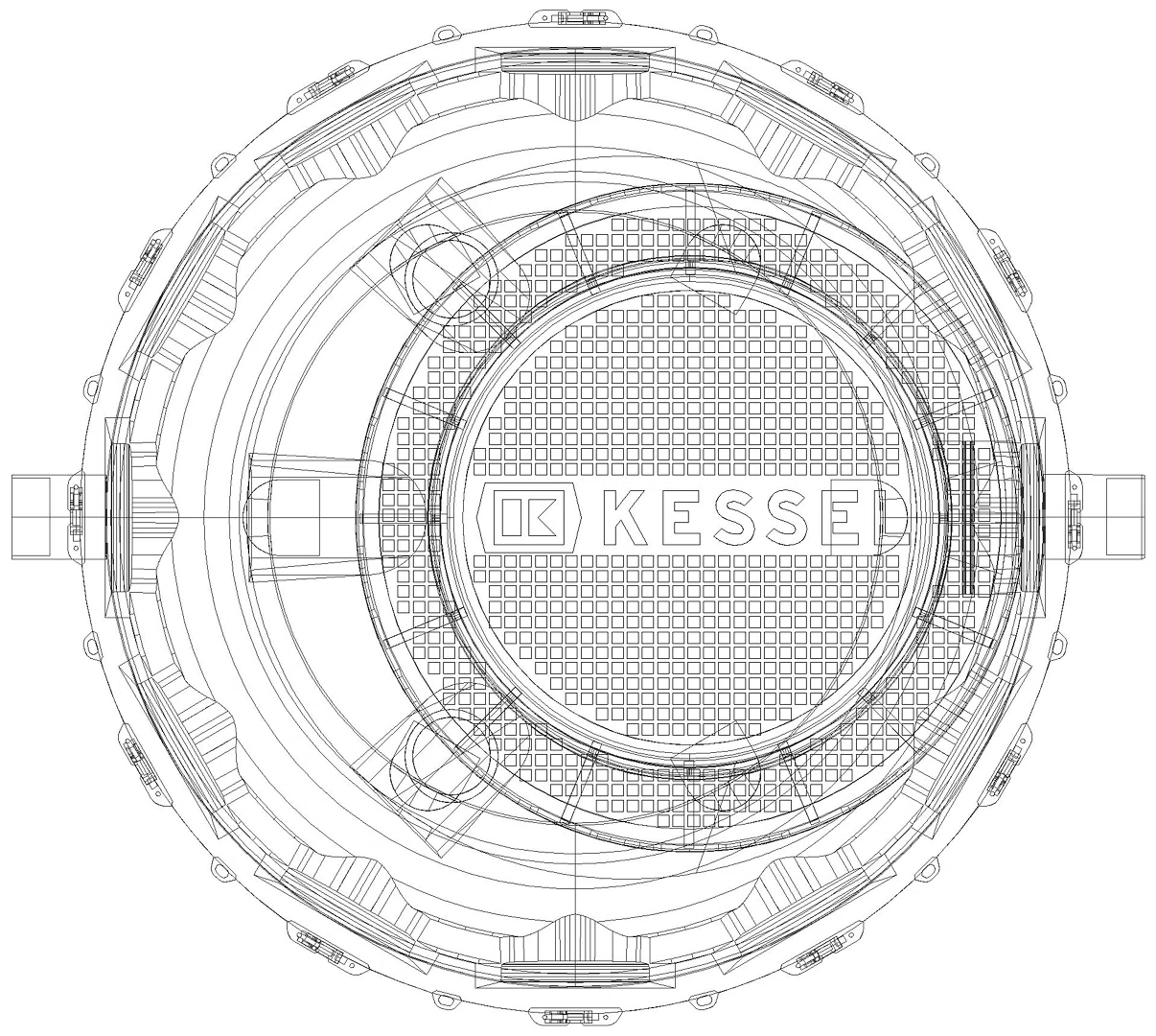 KESSEL-Öl-/Benzinabscheider EasyOil ground, LW 1000, NS 1,5, Klasse II, D (3D)