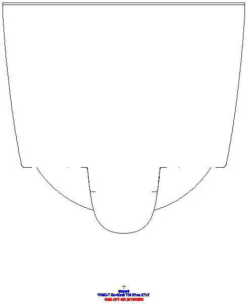 iCon Square Wand-WC Tiefspüler geschlossene Form, Rimfree, KeraTect_201950600_A