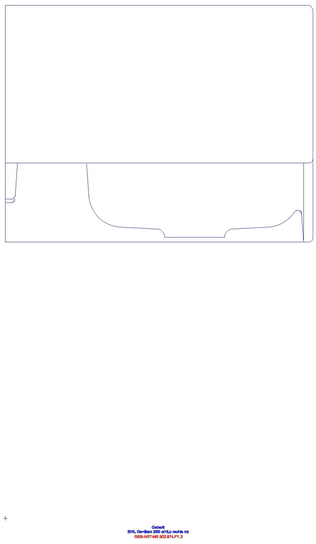 Bambini Spiel-/Waschlandschaft B:90cm 2 Waschpl., tieferes B re, o. Hl., rot_ge2s_502974fy2_l