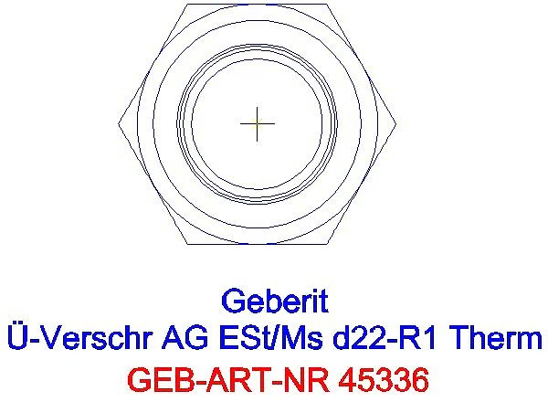 GE Mapress Therm Übergangsverschr. mit AG d22-R1_45336_L