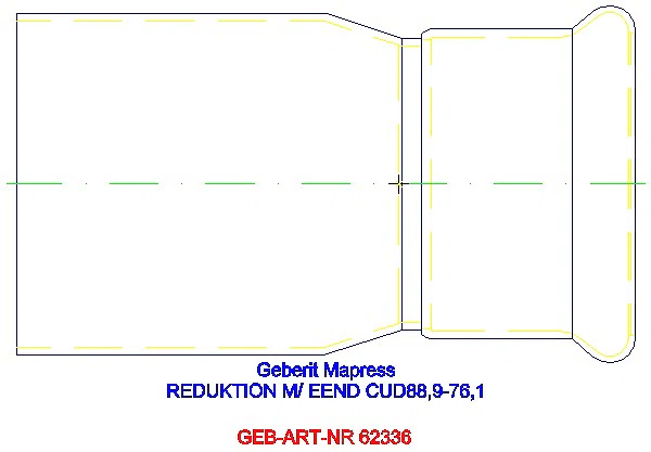 GE Mapress Kupfer Reduktion mit Einschubende d88,9-76,1_62336_L