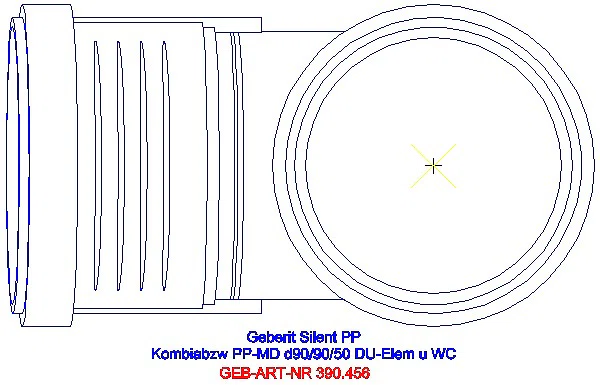 GE Silent-PP Kombiabzweig 87,5Gr d90/90/50_390.456.14.1_G
