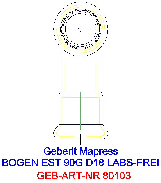 GE Mapress Edelstahl Bogen 90Gr d18 (LABS-frei)_80103_L
