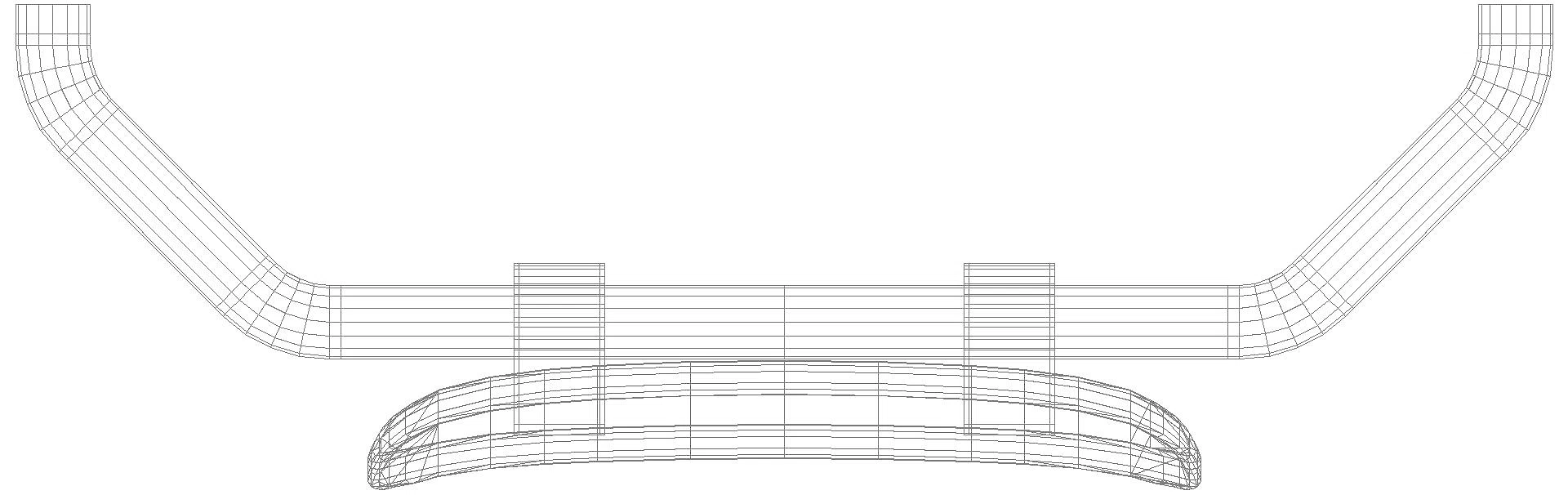 HEWI Rückenstütze, WA = 230mm SK-Griff-Montage signalweiß