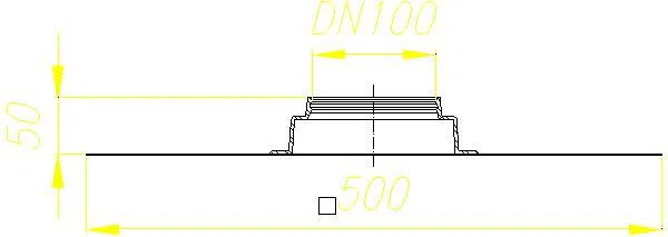DALLMER Rohrdurchführung Tisto, DN 100