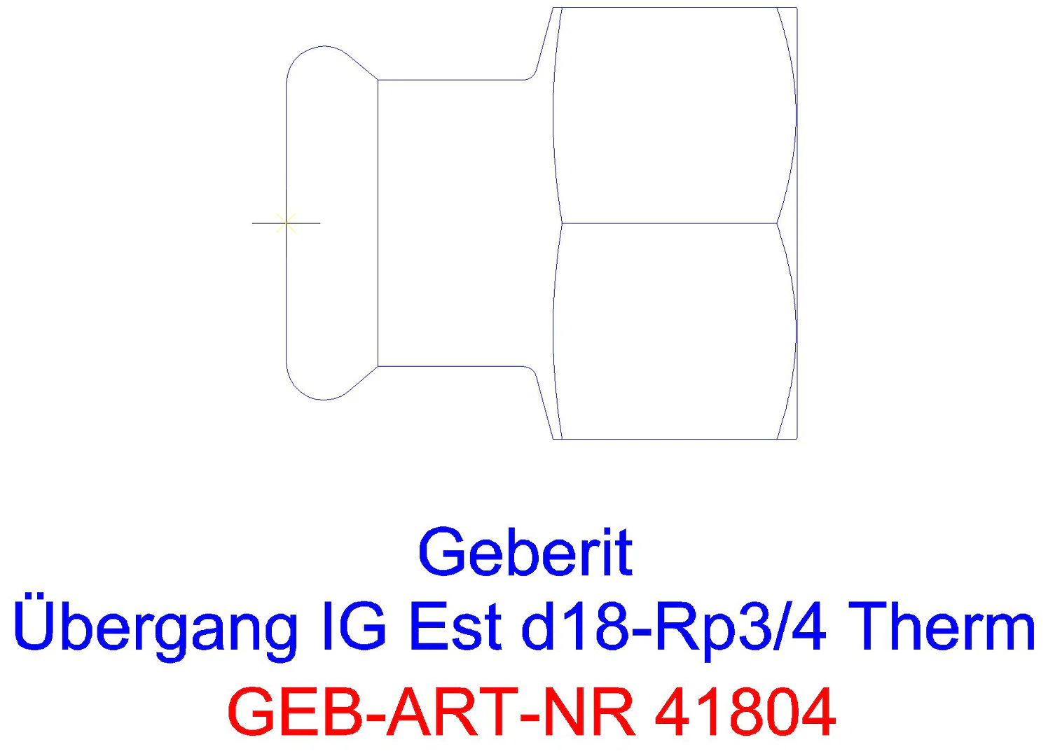 GE Mapress Therm Übergang mit IG d18-Rp1/2_41804_a
