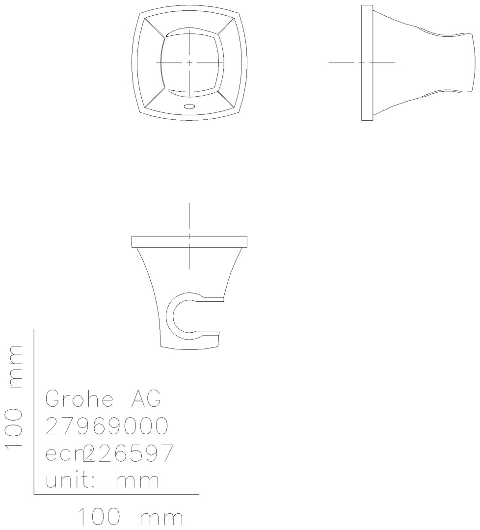 GROHE Wandbrausehalter Grandera 26896 chrom
