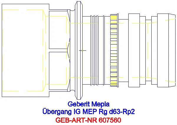GE Mepla Übergang mit IG Rg d63-Rp2_607.560.00.5_A
