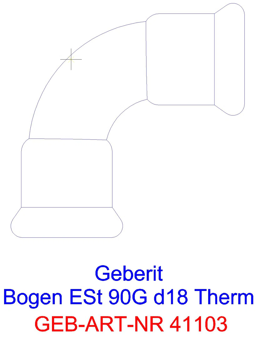 GE Mapress Therm Bogen 90Gr d18 _41103_l