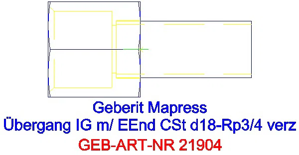GE Mapress C-Stahl Übergang mit IG und Einschubende d18-Rp3/4 verzinkt_21904_G