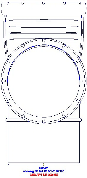GE Silent-Pro Abzweig 87,5Gr d125/125_393.652.14.1_A