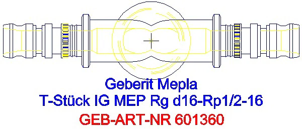 GE Mepla T-Stück im IG Rg d16-Rp1/2-16_601.360.00.5_G