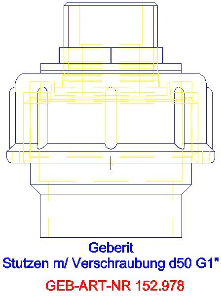 GE Übergangsstutzen mit AG und Verschraubung d50 G1x22_152.978.00.1_A