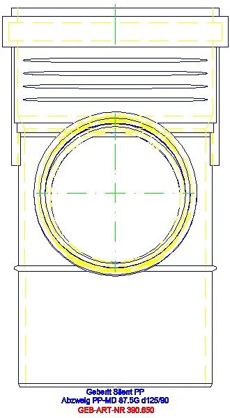 GE Silent-PP Abzweig 87,5Gr d125/90_390.650.14.1_L