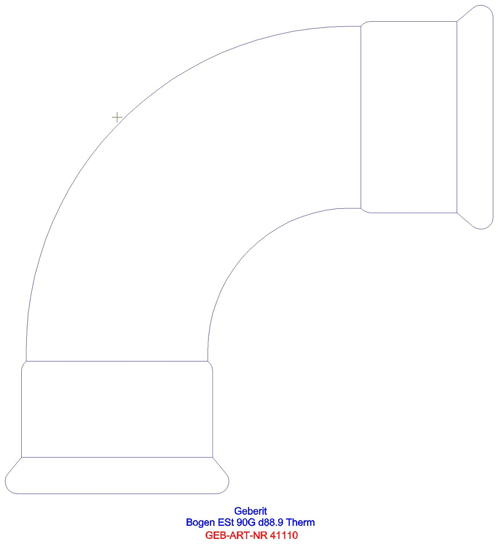 GE Mapress Therm Bogen 90Gr d88,9 _41110_l