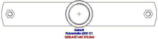 GE Rohrschelle mit Gewindemuffe G1 d200_370.840.00.1_G