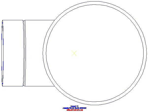 GE PE Abzweig 88,5Gr d315/200_372.196.16.1_G
