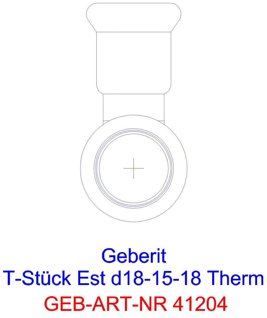 GE Mapress Therm T-Stück reduziert _41204_l