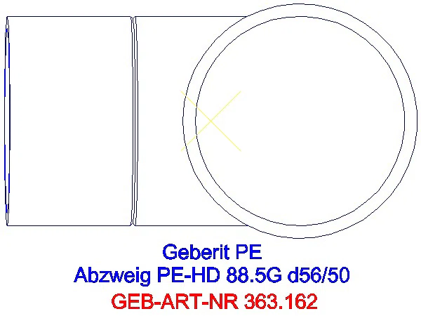 GE PE Abzweig 88,5Gr d56/50_363.162.16.1_G