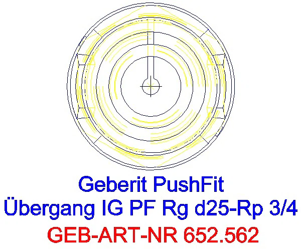 GE PushFit Übergang mit IG Ms d25-Rp3/4_652.562.00.1_A