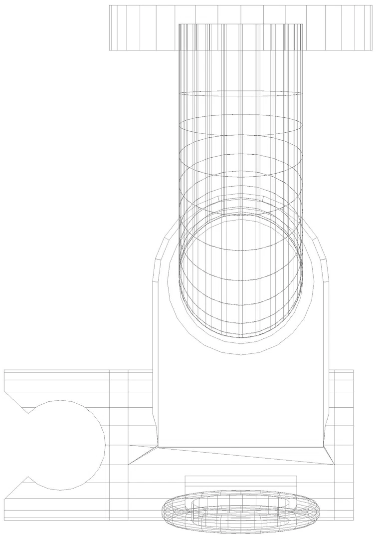 HEWI Brausehalterstange Ser 477, matt, AM:600mm, BAM1.1 reinweiß