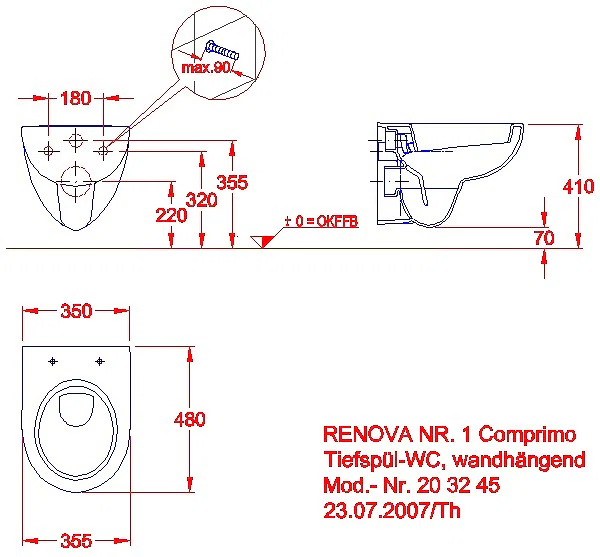 Renova Compact Wand-WC Tiefspüler verkürzte Ausladung 48cm_kgv_r1_compri_203245