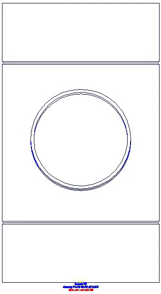 GE PE Abzweig 88,5Gr d315/200_372.196.16.1_L