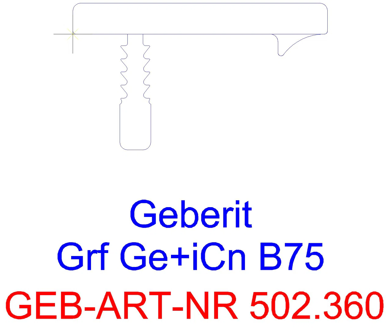 Griff, B:75cm weiß matt_ge2s_502360011_l