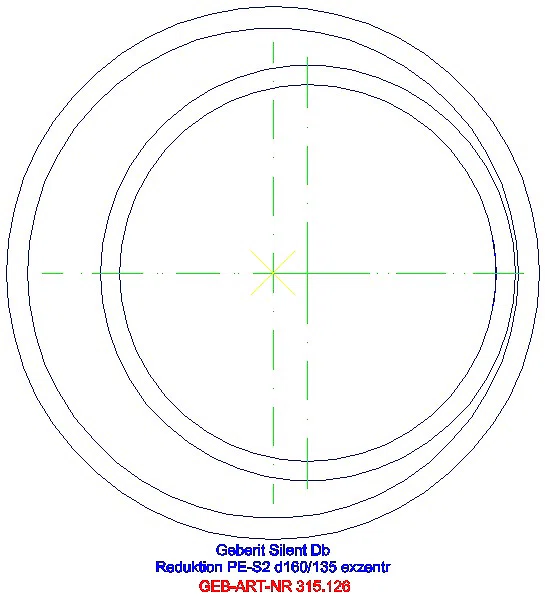 GE Silent-db20 Reduktion exzentrisch d160/135_315.126.14.1_G