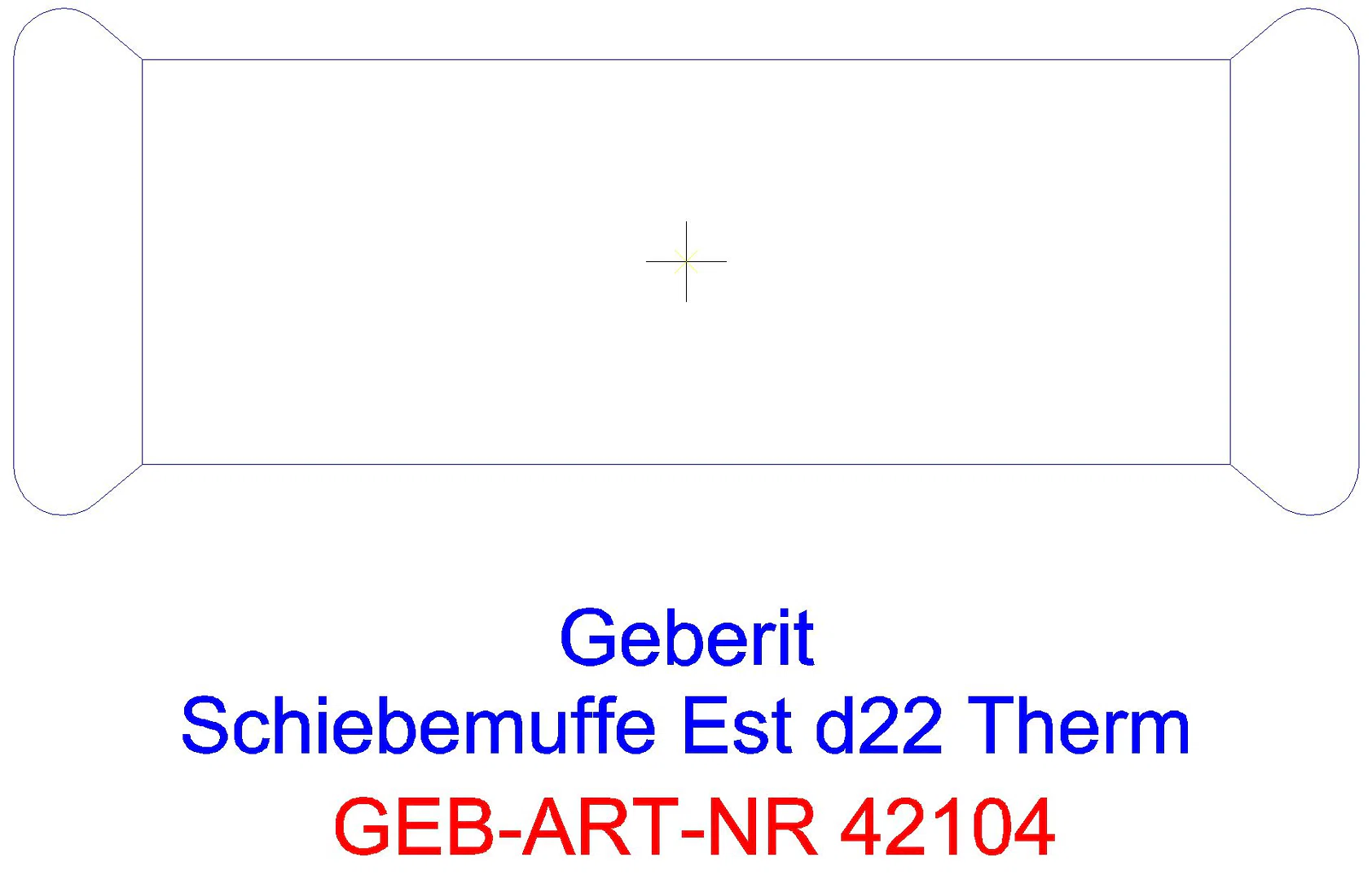 GE Mapress Therm Schiebemuffe d22 _42104_l