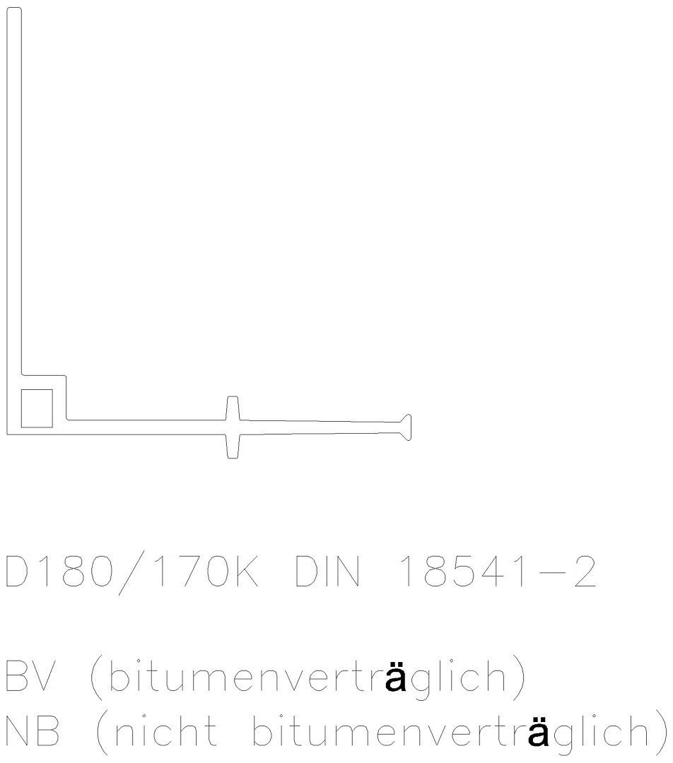 Klemmfugenband