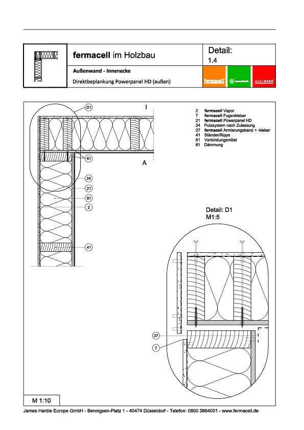 1.4 Innenecke