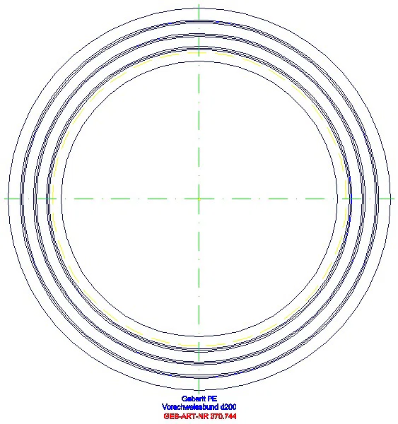 GE PE Vorschweissbund d200_370.744.16.1_G