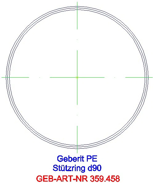 GE PE Stützring d90_359.458.00.1_G