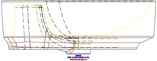 VariForm Aufsatzwaschtisch, rund mit HLB, d: 45cm, o. Ül., KeraTect_500.770.00.2_L