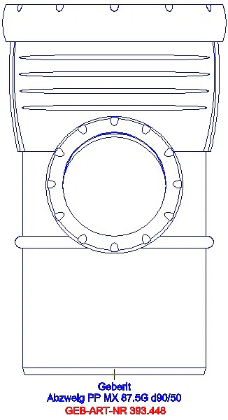 GE Silent-Pro Abzweig 87,5Gr d90/50_393.448.14.1_A