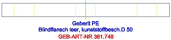 GE PE Blindflansch d50_361.748.00.1_L
