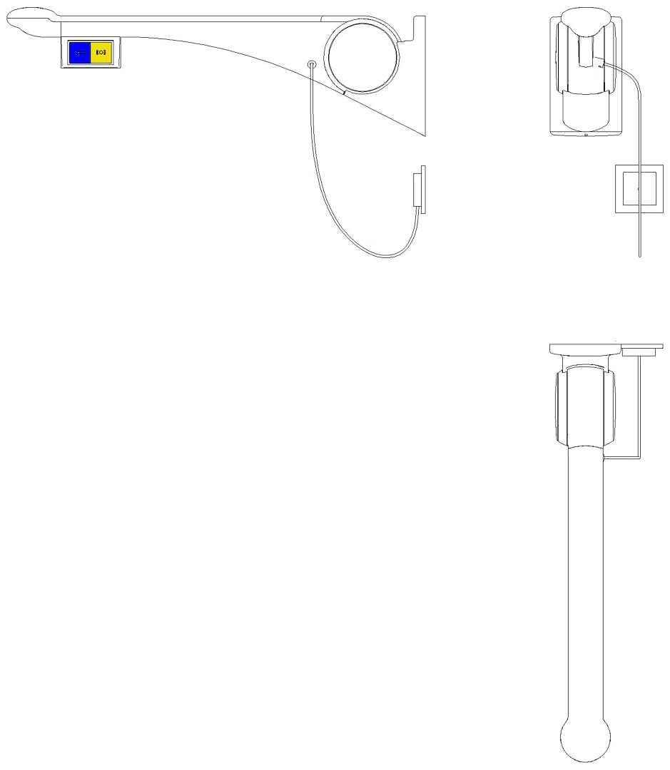 HEWI Stützklappgriff Premium,700 mm, re Spül/FT(E-Ausf.) weiß hgl-atm