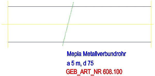 GE Mepla Systemrohr ML d75 L:5m in Stangen_608.100.00.1_G